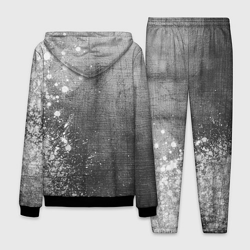 Мужской костюм Among Us - grey gradient по-вертикали / 3D-Черный – фото 2