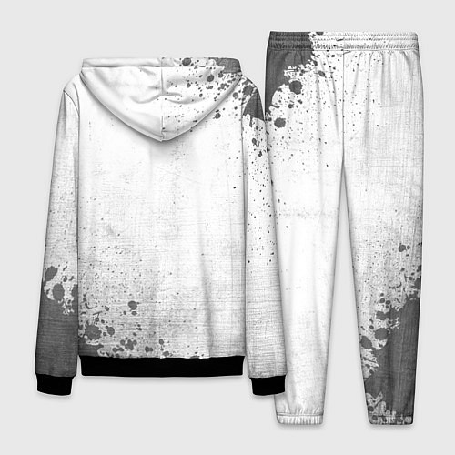 Мужской костюм FNAF - white gradient вертикально / 3D-Черный – фото 2