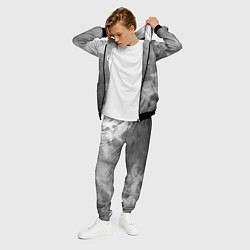 Костюм мужской JAC - grey gradient вертикально, цвет: 3D-черный — фото 2