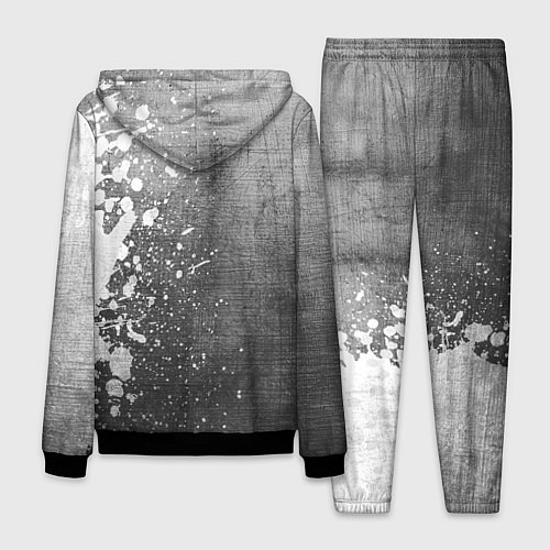 Мужской костюм Papa Roach - grey gradient по-вертикали / 3D-Черный – фото 2