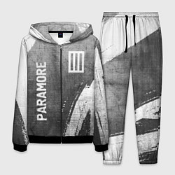 Костюм мужской Paramore - grey gradient вертикально, цвет: 3D-черный