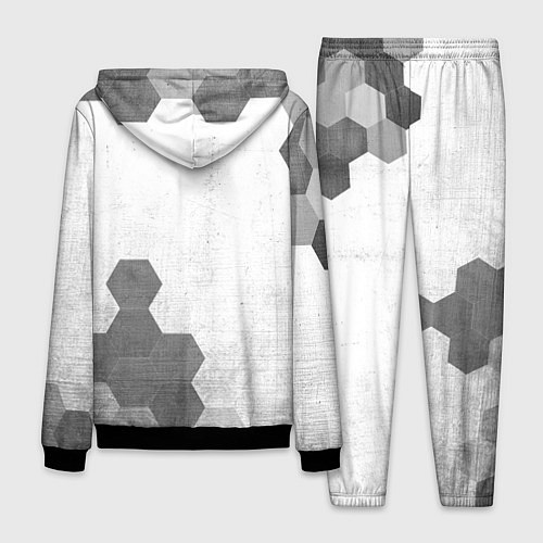 Мужской костюм Citroen - white gradient вертикально / 3D-Черный – фото 2