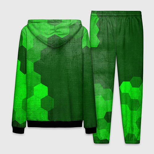 Мужской костюм The Last Of Us - green gradient по-вертикали / 3D-Черный – фото 2