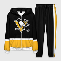 Костюм мужской Питтсбург Пингвинз хоккей, цвет: 3D-белый