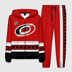 Костюм мужской Каролина Харрикейнз хоккей, цвет: 3D-черный
