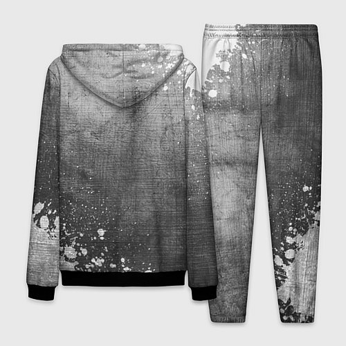 Мужской костюм Slipknot - grey gradient вертикально / 3D-Черный – фото 2