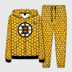 Мужской костюм Бостон Брюинз - желтые соты