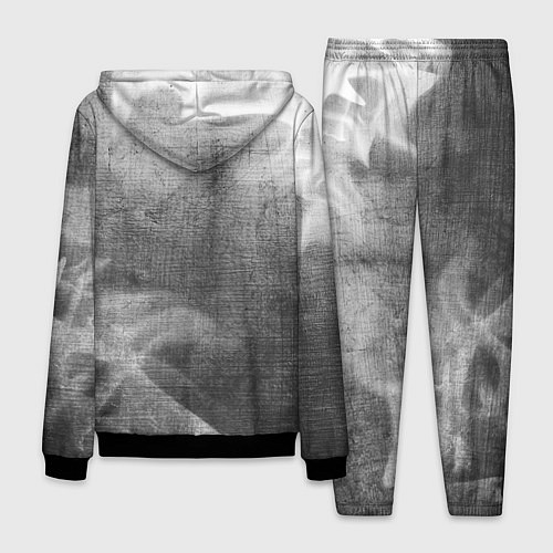 Мужской костюм GTA - grey gradient вертикально / 3D-Черный – фото 2