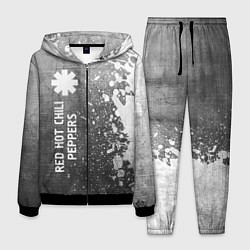 Костюм мужской Red Hot Chili Peppers - grey gradient по-вертикали, цвет: 3D-черный