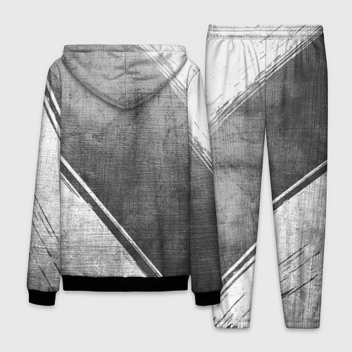 Мужской костюм Red Hot Chili Peppers - grey gradient вертикально / 3D-Черный – фото 2