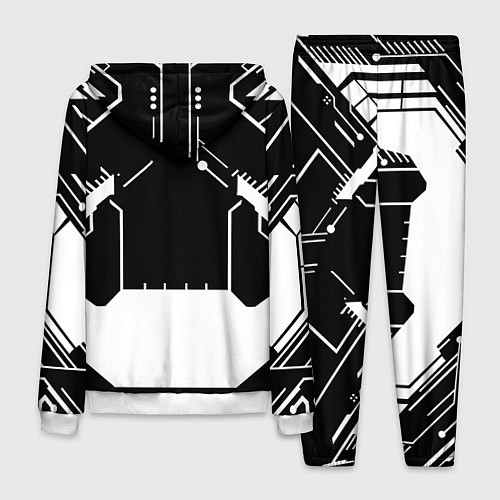 Мужской костюм Monster energy geometry / 3D-Белый – фото 2