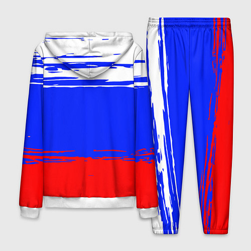 Мужской костюм Патриот - флаг / 3D-Белый – фото 2