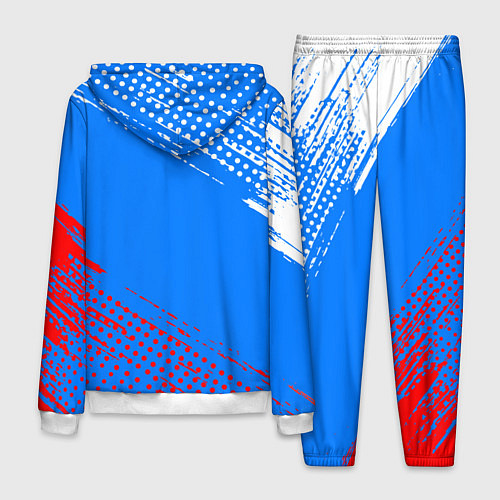 Мужской костюм Патриот - флаг / 3D-Белый – фото 2