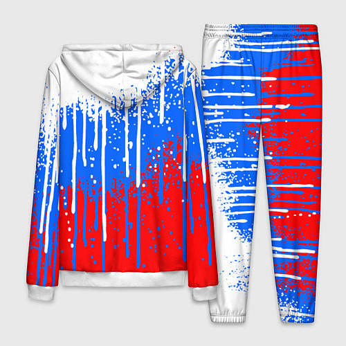 Мужской костюм Патриот - флаг / 3D-Белый – фото 2