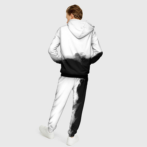 Мужской костюм Monster energy splash smoke / 3D-Черный – фото 4