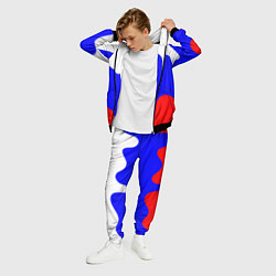 Костюм мужской Патриот - флаг, цвет: 3D-черный — фото 2