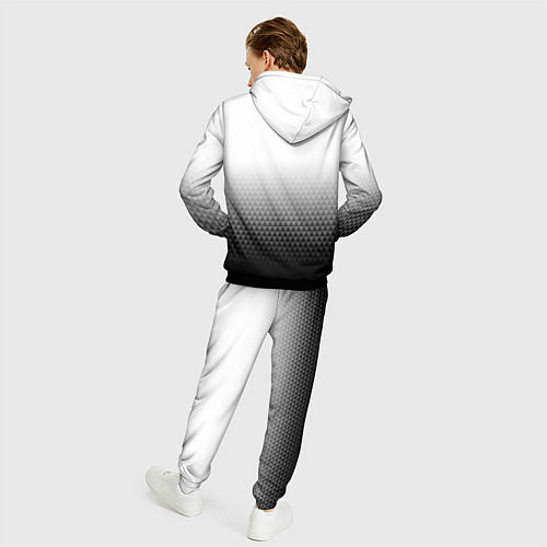 Мужской костюм Нью Джерси Девилз - из белого в черный / 3D-Черный – фото 4