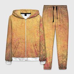 Костюм мужской Абстракция - yellow and red old wall, цвет: 3D-белый
