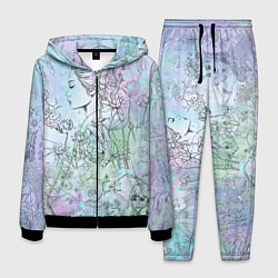 Костюм мужской Скетч японские дорамы, цвет: 3D-черный