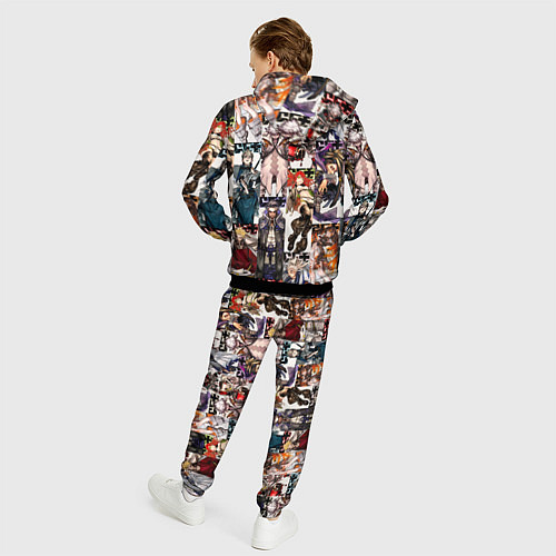 Мужской костюм Гачиакута герои / 3D-Черный – фото 4