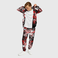 Костюм мужской Амбрелла текстура хаоса, цвет: 3D-черный — фото 2