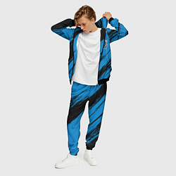 Костюм мужской Даллас Маверикс - черно синий, цвет: 3D-черный — фото 2