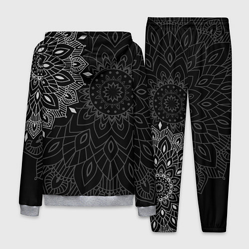 Мужской костюм Солнечный узор / 3D-Меланж – фото 2