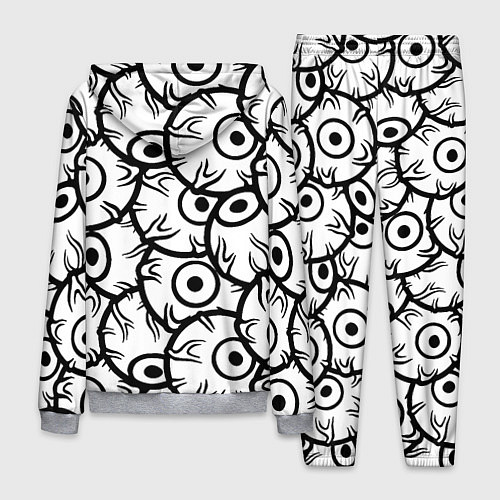 Мужской костюм Doom глаза монстра / 3D-Меланж – фото 2