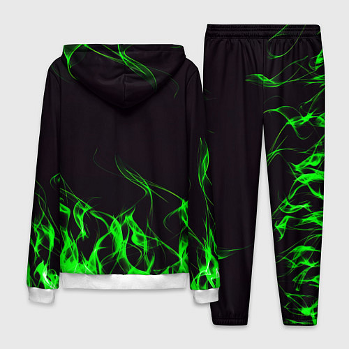 Мужской костюм Doom кислотное лого / 3D-Белый – фото 2