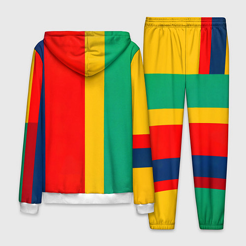 Мужской костюм Чарли Чаплин против Мэрилин Монро поп-арт / 3D-Белый – фото 2