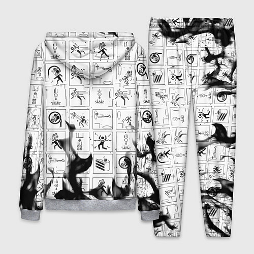 Мужской костюм Doom x portal fire / 3D-Меланж – фото 2