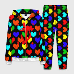 Мужской костюм Doom love pixel pattern