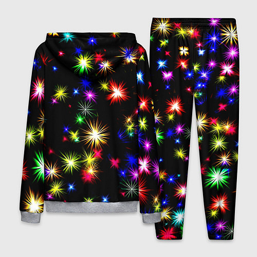 Мужской костюм Doom новогодние искры / 3D-Меланж – фото 2