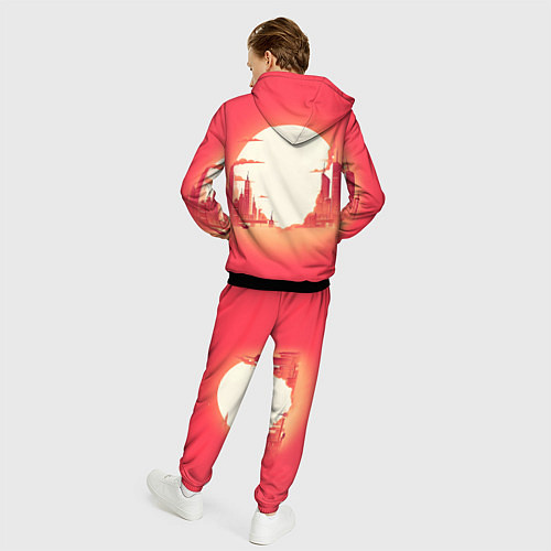 Мужской костюм Робот-сгибальщик Бендер супермен - коллаба / 3D-Черный – фото 4