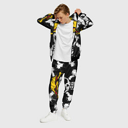 Костюм мужской Соломенная шляпа, цвет: 3D-черный — фото 2