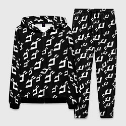Костюм мужской JoJo pattern, цвет: 3D-черный