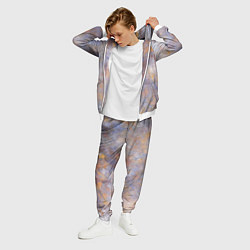 Костюм мужской Абстракция - pastel fantasy, цвет: 3D-белый — фото 2