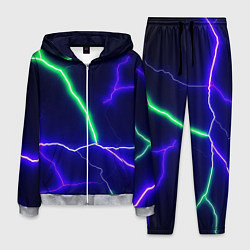 Костюм мужской Multicolored lightning, цвет: 3D-меланж