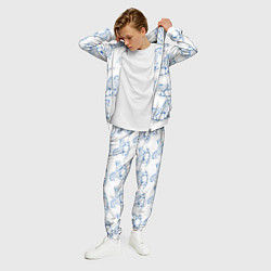 Костюм мужской Лошадка качалка гжель, цвет: 3D-белый — фото 2