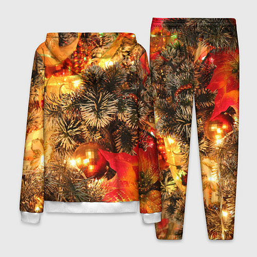 Мужской костюм Атмосфера Рождества / 3D-Белый – фото 2