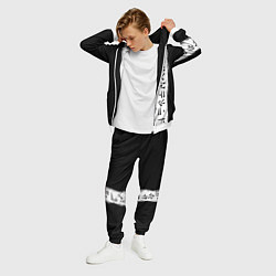 Костюм мужской Ювентус символы гейм, цвет: 3D-белый — фото 2