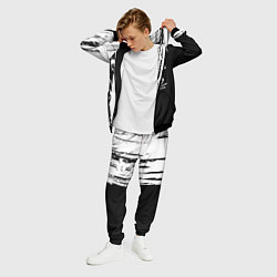 Костюм мужской Tottenham Hotspur белые краски, цвет: 3D-черный — фото 2