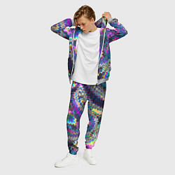 Костюм мужской Абстракция переливы, цвет: 3D-меланж — фото 2