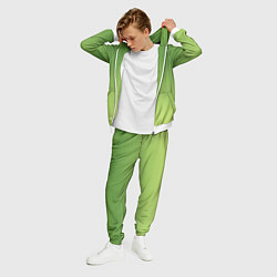 Костюм мужской Color green yellow, цвет: 3D-белый — фото 2