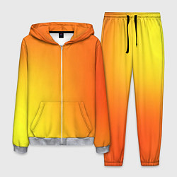 Костюм мужской Color orange red, цвет: 3D-меланж