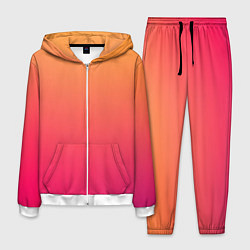 Мужской костюм Color orange pink