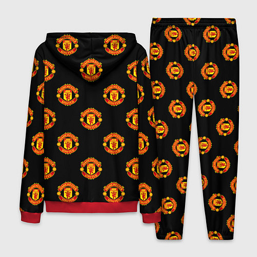 Мужской костюм Manchester United Pattern / 3D-Красный – фото 2