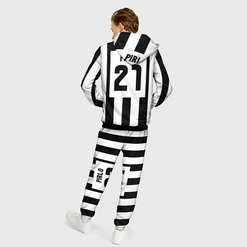 Мужской костюм Juventus: Pirlo / 3D-Черный – фото 4
