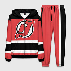 Костюм мужской New Jersey Devils, цвет: 3D-черный