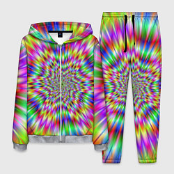 Костюм мужской Спектральная иллюзия, цвет: 3D-меланж